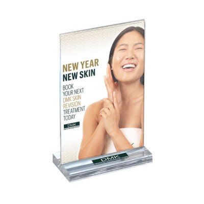 DMK Acrylic Shelf Talker Stand