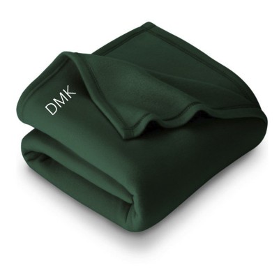 DMK Green Fleece Blanket 